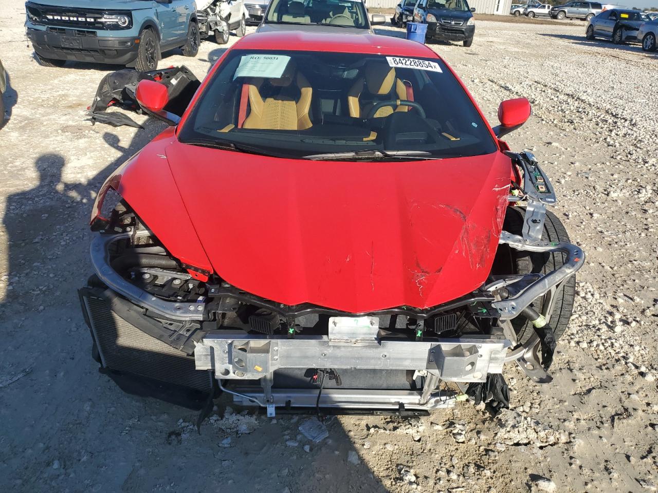 2021 Chevrolet Corvette VIN 1G1YB2D47M5109255 Copart auction photo, front end damage thumbnail 5