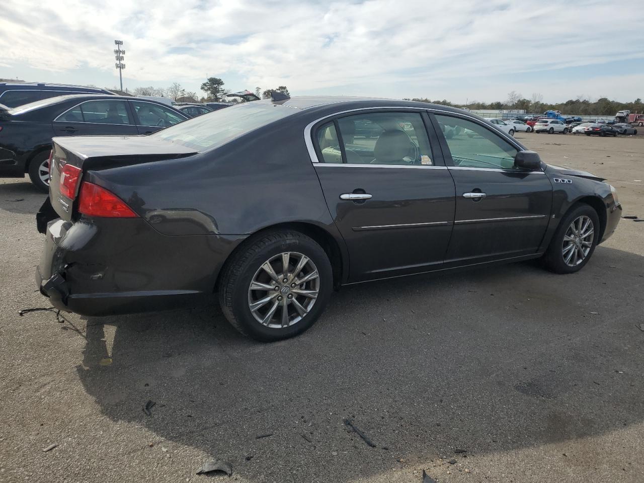 2009 Buick Lucerne VIN 1G4HD57199U107956 Copart auction photo, rear end / front end damage thumbnail 3