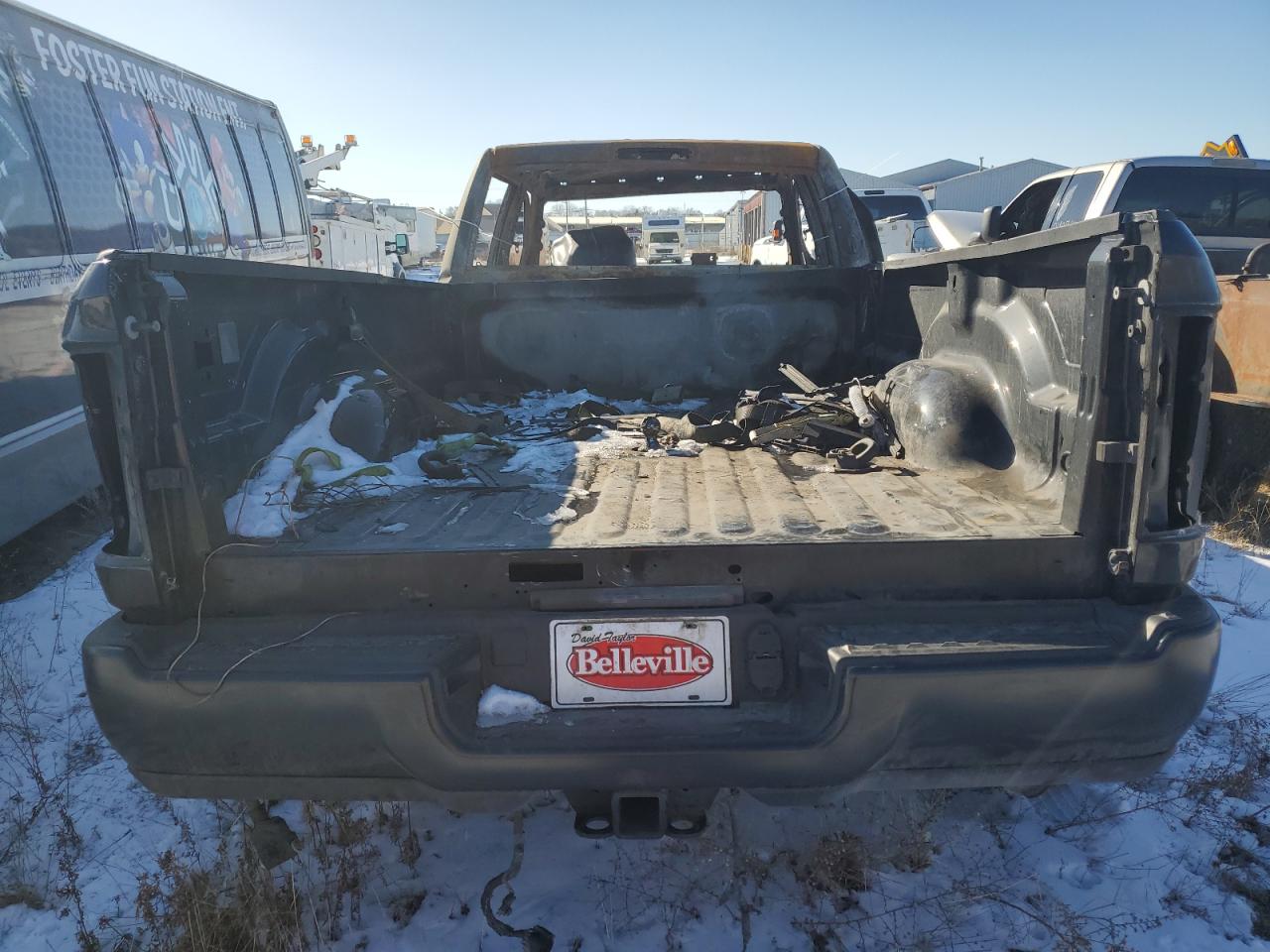 2022 RAM 3500 VIN 3C63RRGL3NG341779 Copart auction photo, burn damage thumbnail 6