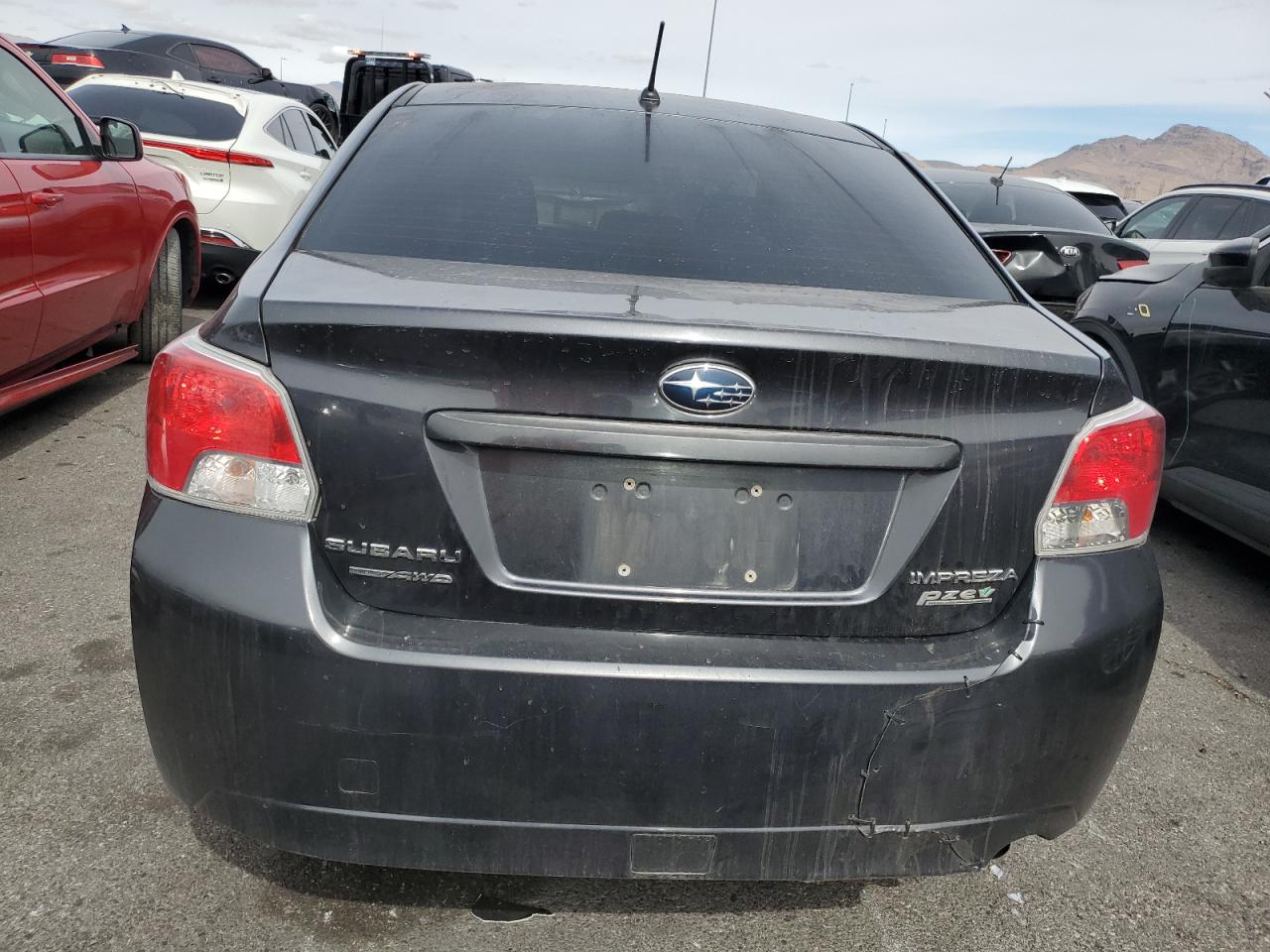 2012 Subaru Impreza VIN JF1GJAC6XCH022889 Copart auction photo, front end damage thumbnail 6