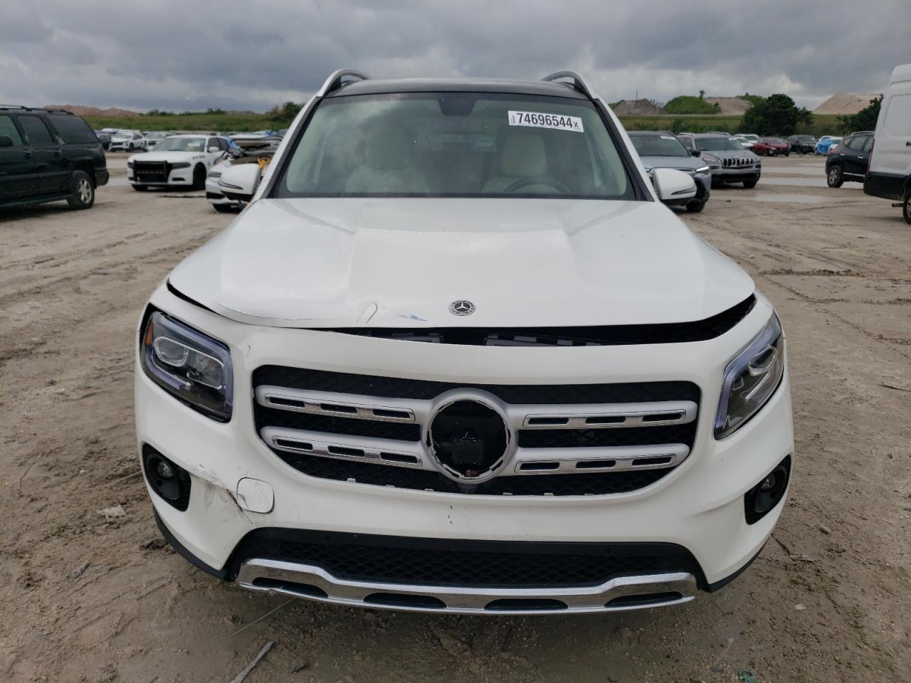 2023 Mercedes-Benz GLB VIN W1N4M4GB7PW309064 Copart auction photo, front end damage thumbnail 5
