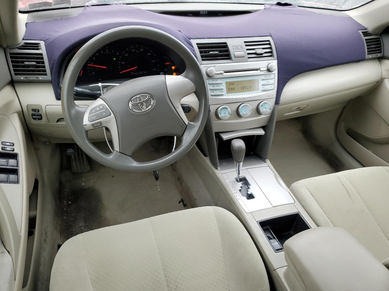 2007 Toyota Camry VIN 4T1BE46K77U030122 Copart auction photo, front end / side damage thumbnail 8