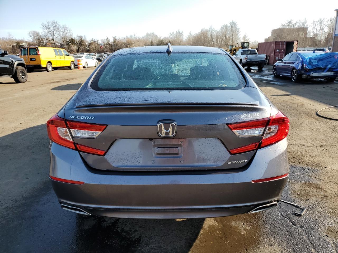 2020 Honda Accord VIN 1HGCV1F36LA157344 Copart auction photo, front end damage thumbnail 6