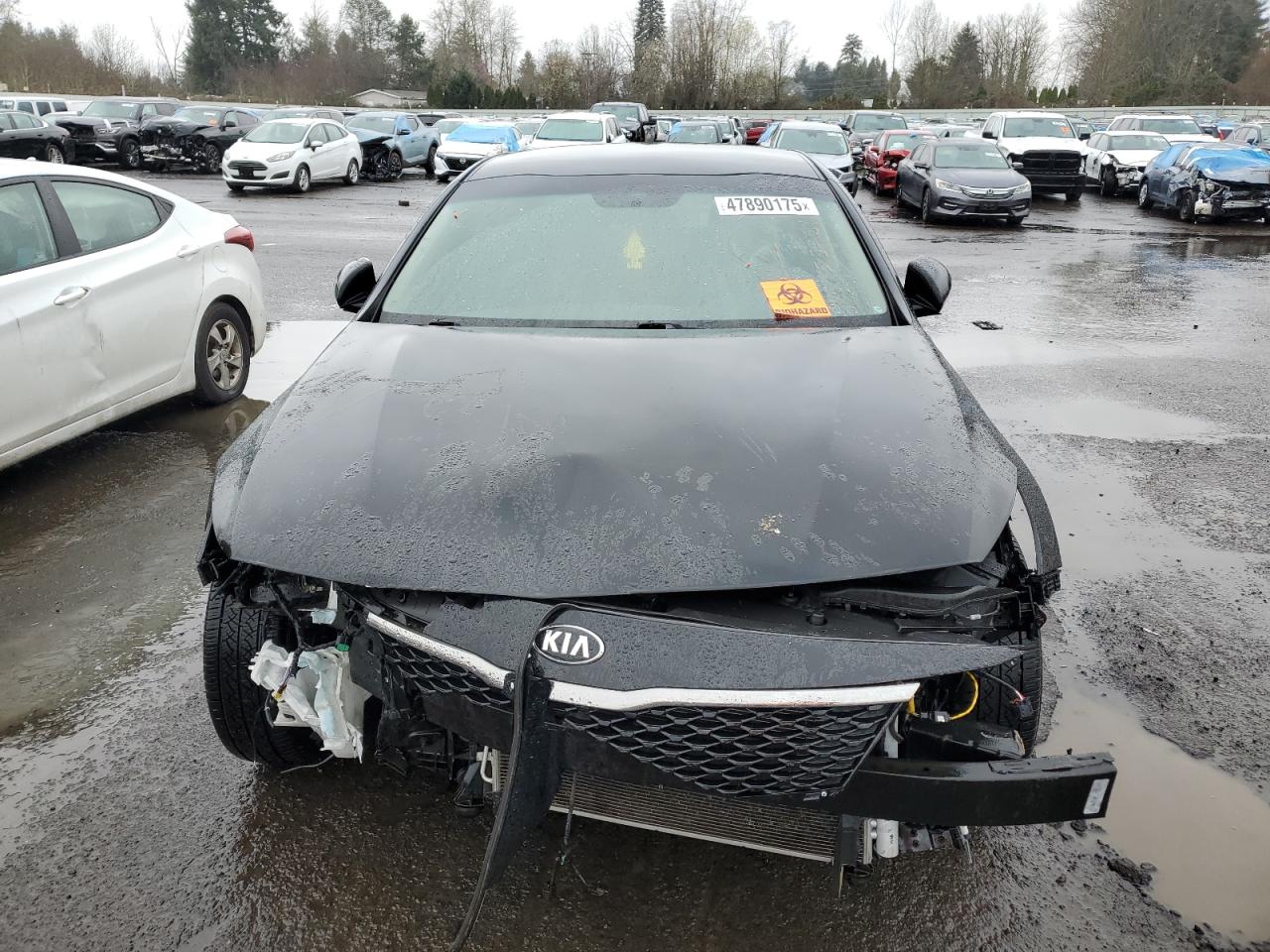 2017 KIA Optima VIN 5XXGT4L35HG144690 Copart auction photo, front end damage thumbnail 5