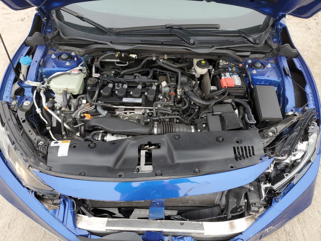 2019 Honda Civic VIN 19XFC1F33KE012324 Copart auction photo, all over / mechanical damage thumbnail 13