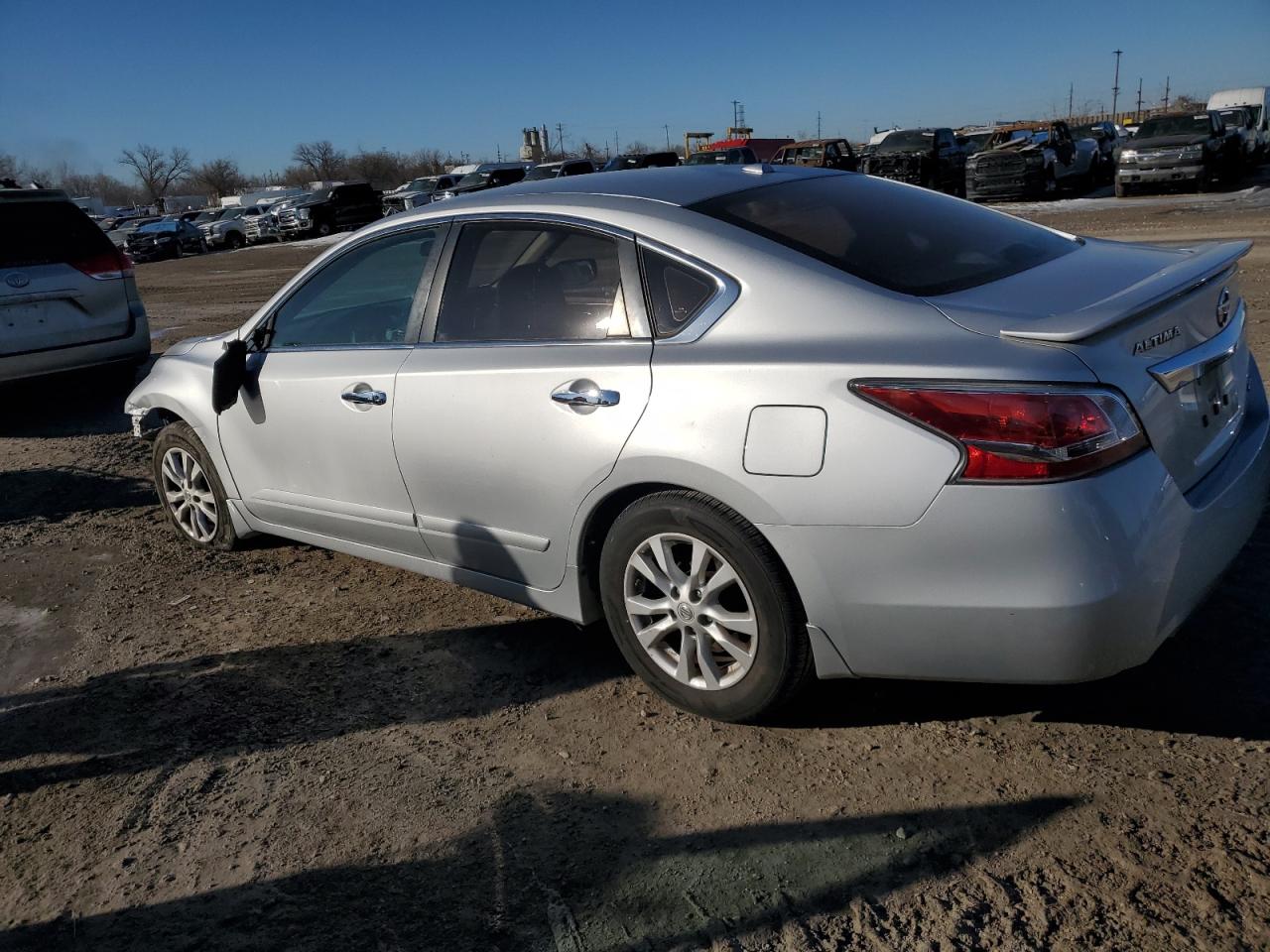 2014 Nissan Altima VIN 1N4AL3AP7EC415370 Copart auction photo, front end / side damage thumbnail 2