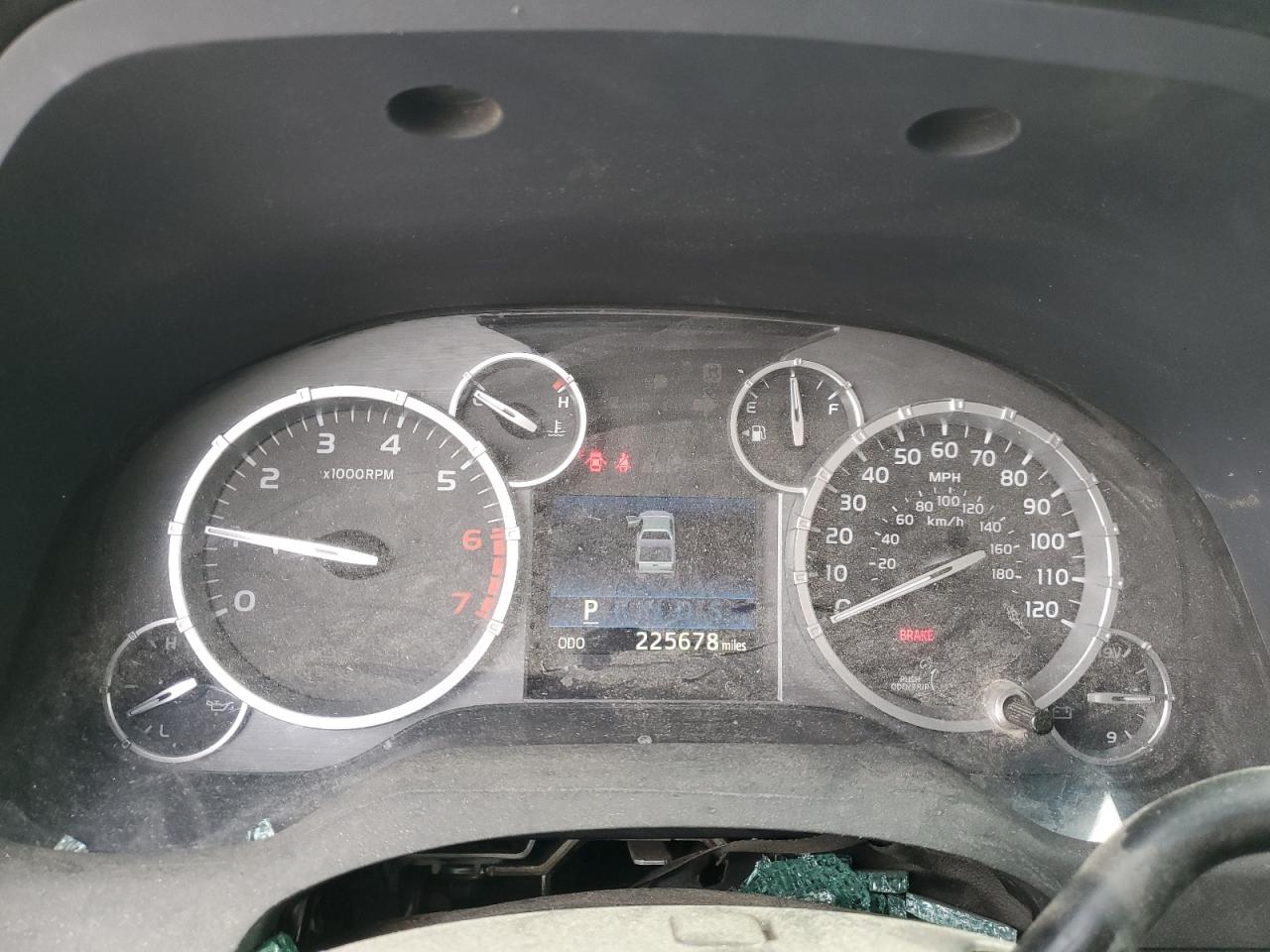2014 Toyota Tundra VIN 5TFUW5F17EX367506 Copart auction photo, side / front end damage thumbnail 9