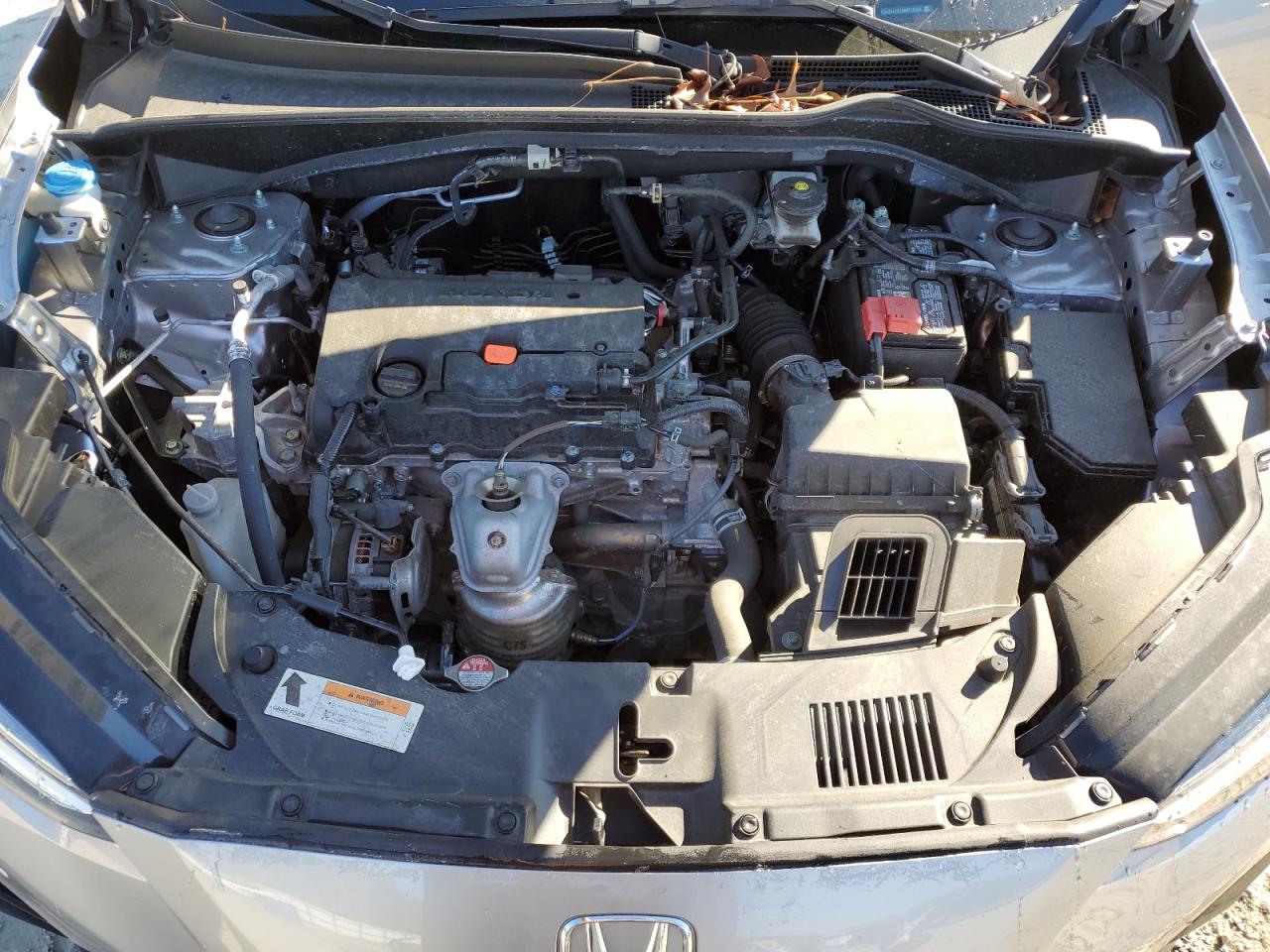 2024 Honda HR-V VIN 3CZRZ1H7XRM710080 Copart auction photo, all over damage thumbnail 11