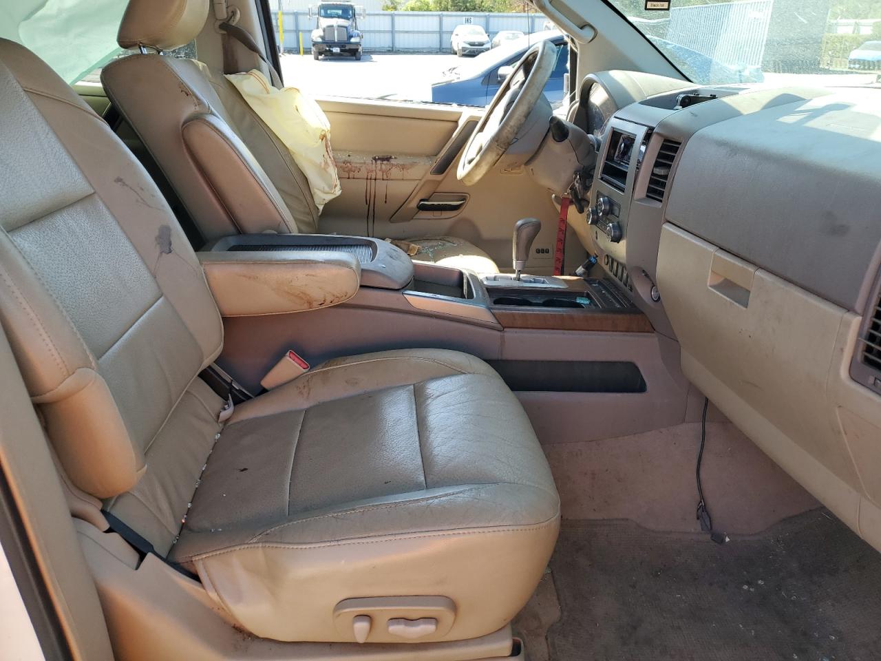 2012 Nissan Titan VIN 1N6BA0ED7CN307204 Copart auction photo, side damage thumbnail 7