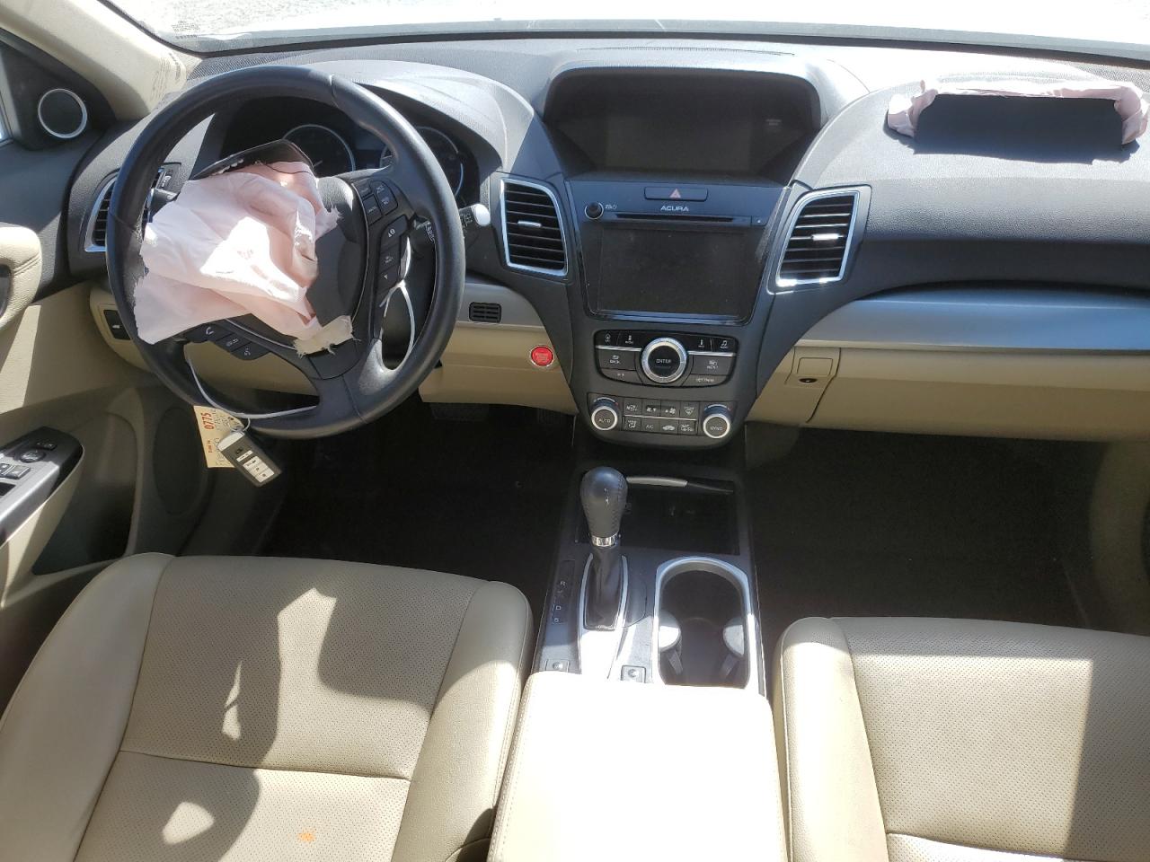 2017 Acura RDX VIN 5J8TB4H50HL020999 Copart auction photo, undercarriage damage thumbnail 8