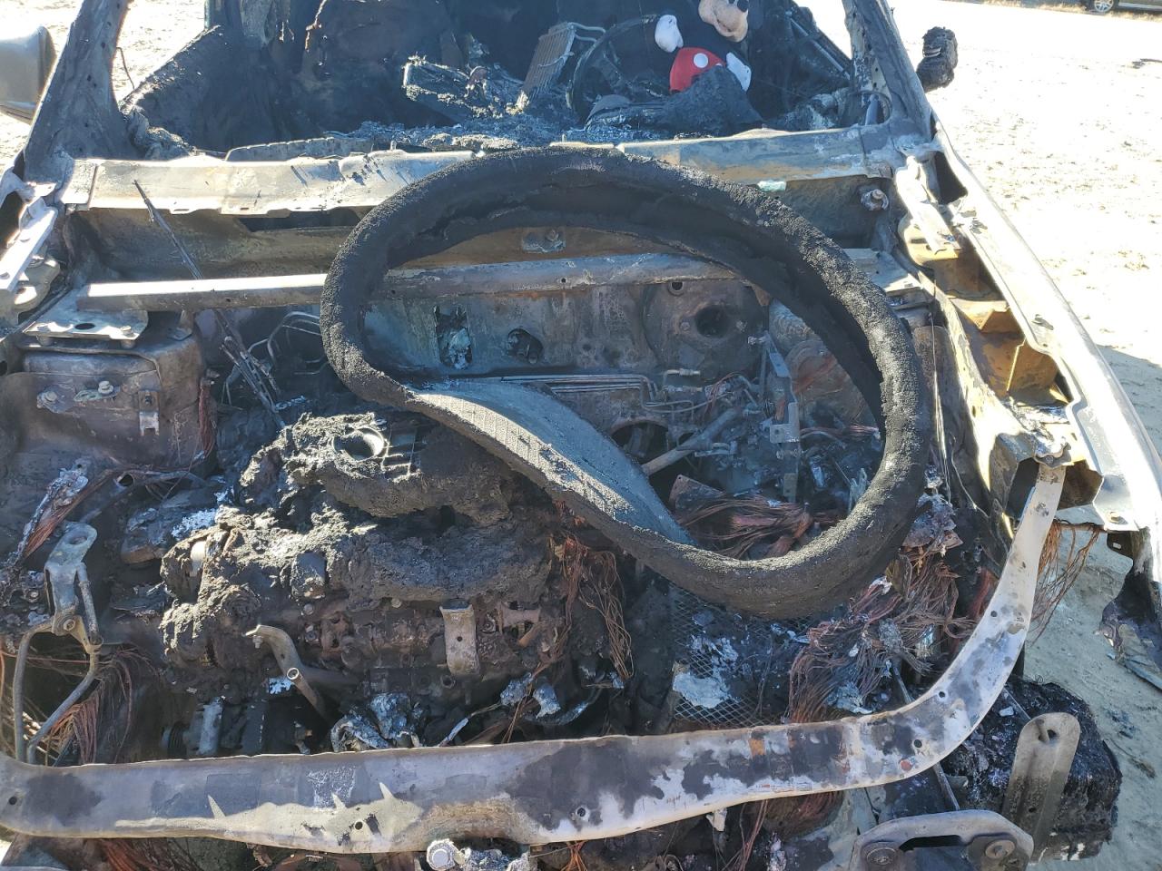 2013 Dodge Journey VIN 3C4PDCBG2DT581492 Copart auction photo, burn damage thumbnail 11