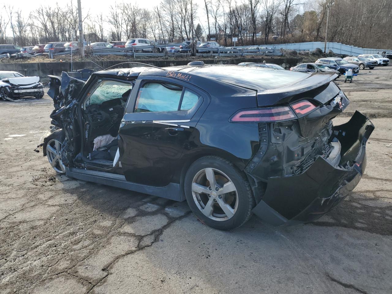 2015 Chevrolet Volt VIN 1G1RA6E44FU119568 Copart auction photo, all over damage thumbnail 2