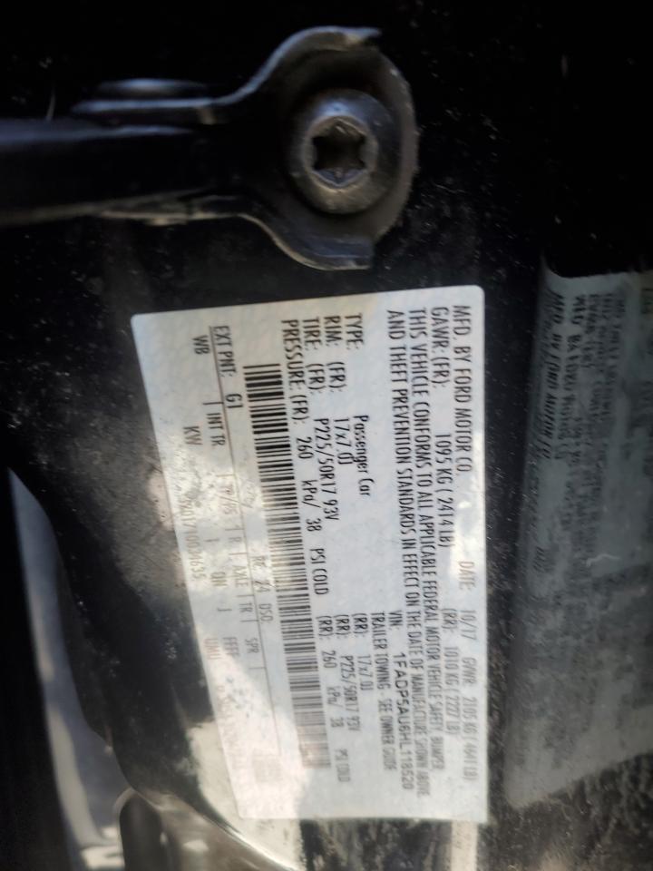 2017 Ford C-MAX VIN 1FADP5AU6HL118520 Copart auction photo, mechanical damage thumbnail 13