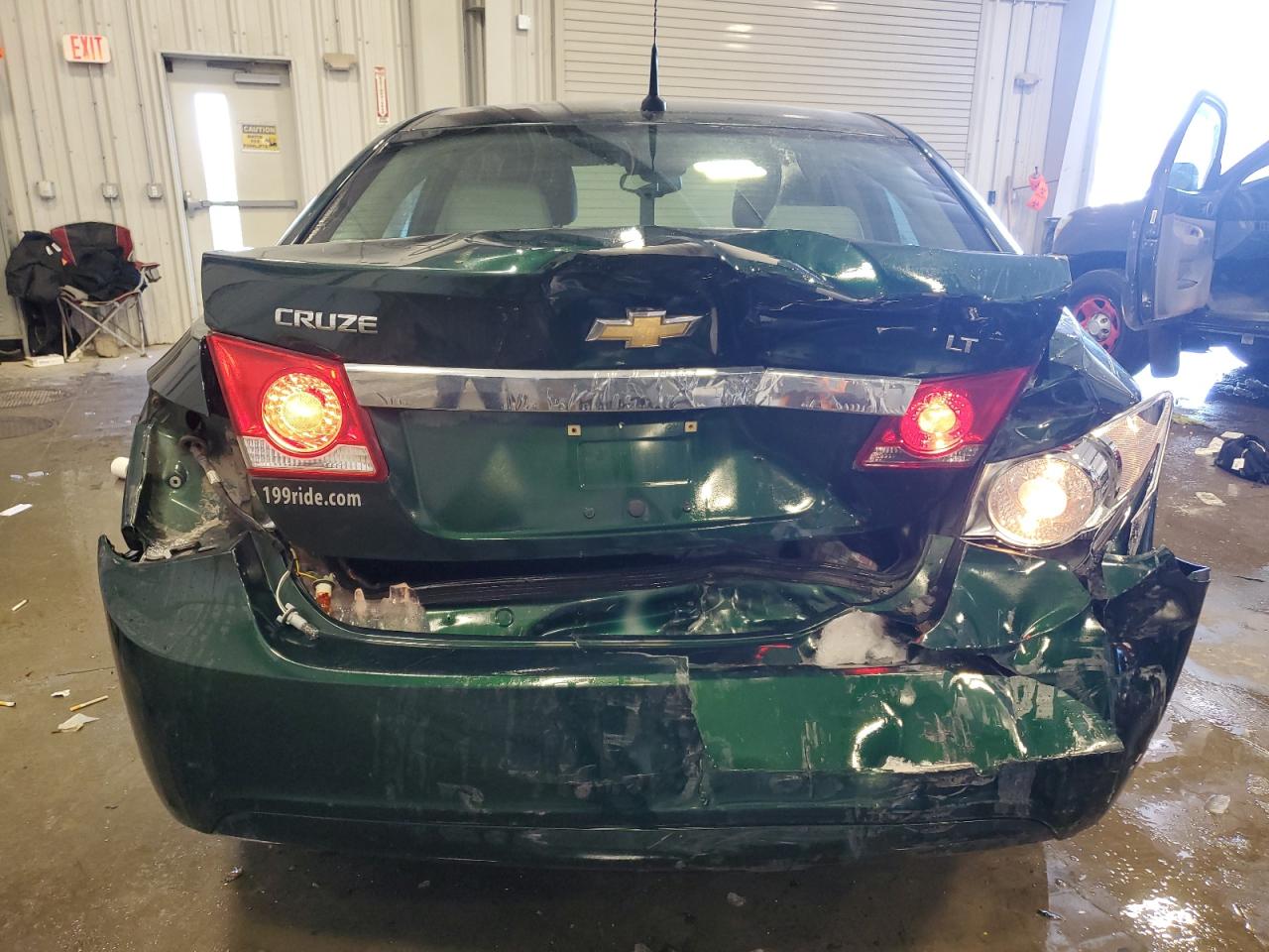 2014 Chevrolet Cruze VIN 1G1PC5SB1E7196491 Copart auction photo, rear end damage thumbnail 6