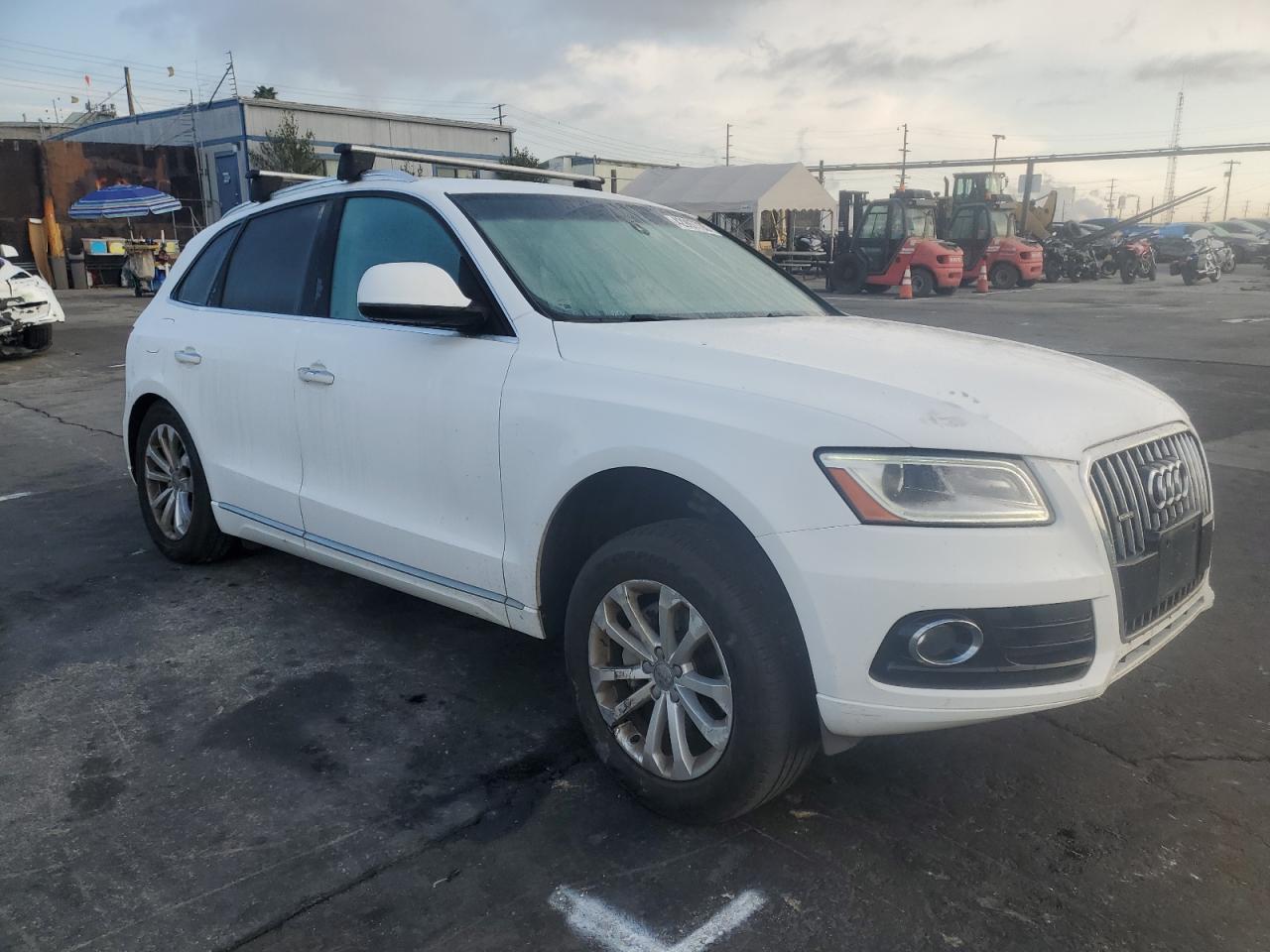 2016 Audi Q5 VIN WA1C2AFP5GA077396 Copart auction photo, side / rear end damage thumbnail 4