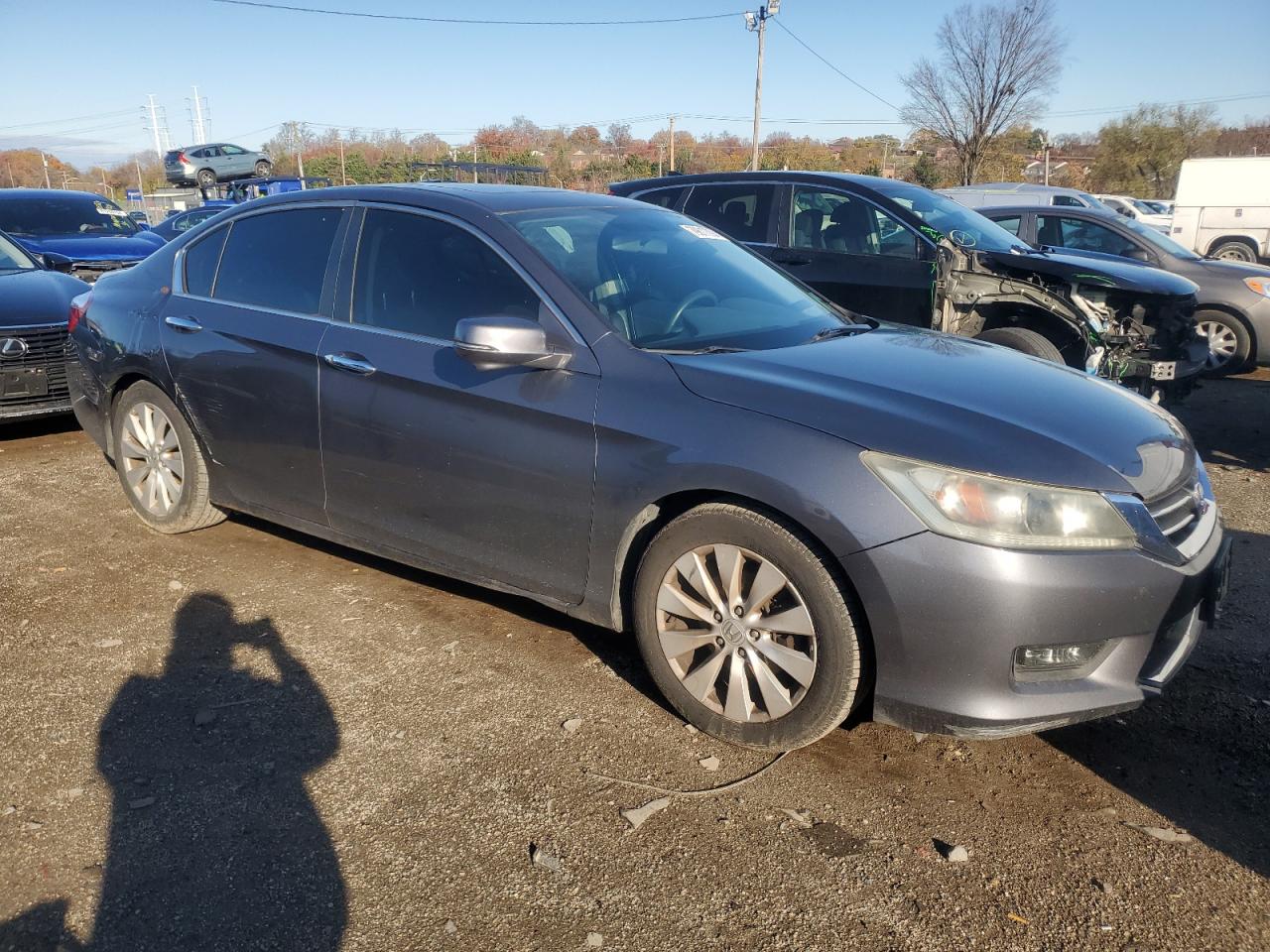 2014 Honda Accord VIN 1HGCR2F72EA002449 Copart auction photo, minor dent/scratches damage thumbnail 4