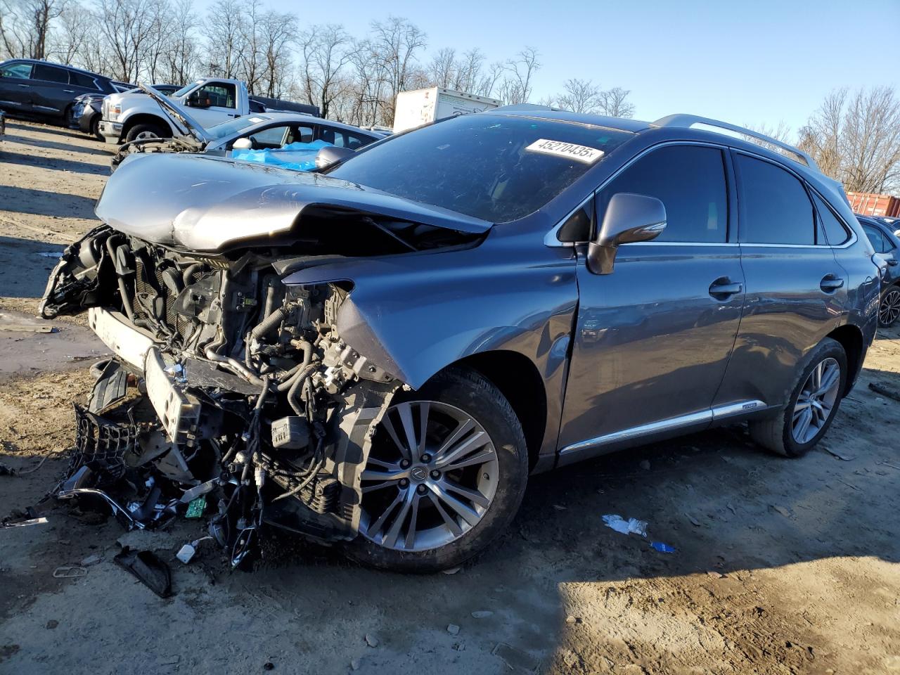 2015 Lexus RX VIN 2T2BC1BA1FC009649 - Copart auction photo