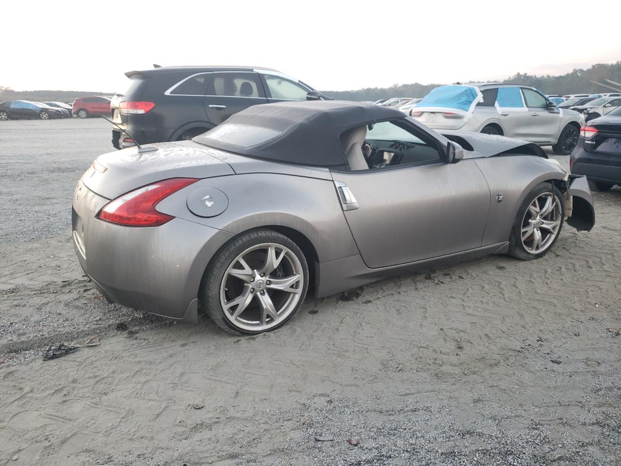 2010 Nissan 370Z VIN JN1AZ4FH4AM300622 Copart auction photo, front end / side damage thumbnail 3