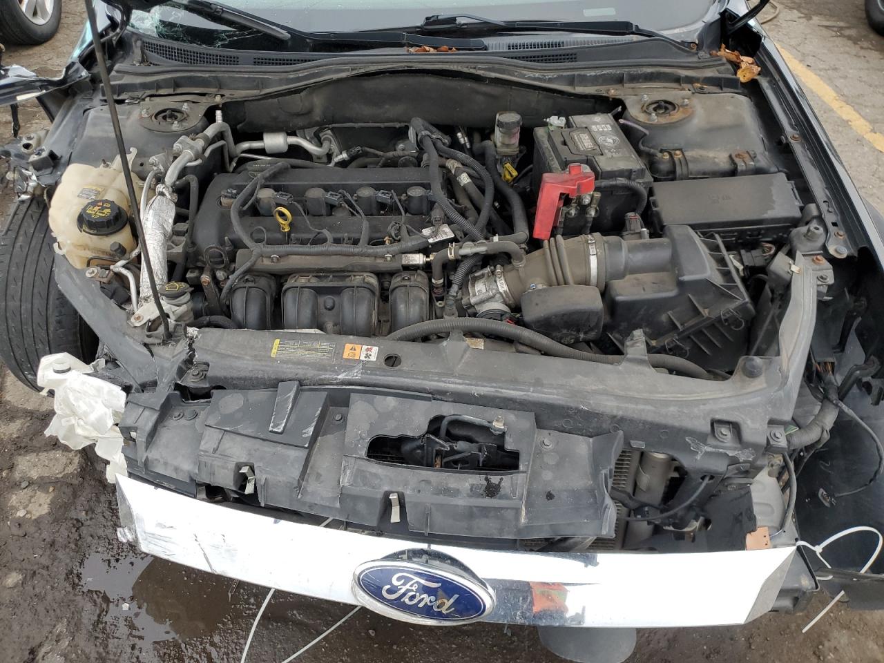 2012 Ford Fusion VIN 3FAHP0GAXCR338738 Copart auction photo, front end damage thumbnail 11