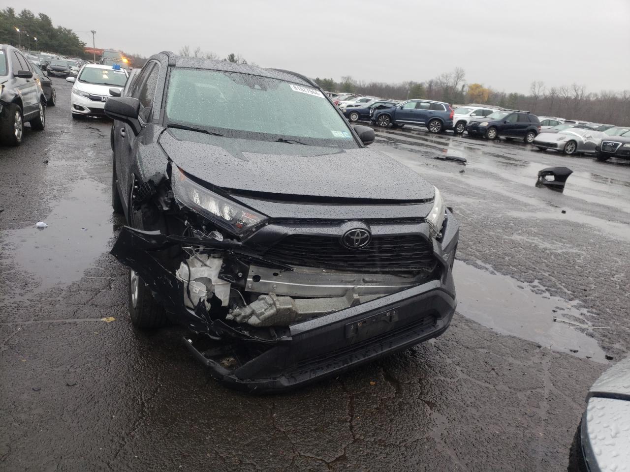 2021 Toyota RAV 4 VIN 2T3F1RFV9MC157334 Copart auction photo, front end damage thumbnail 5