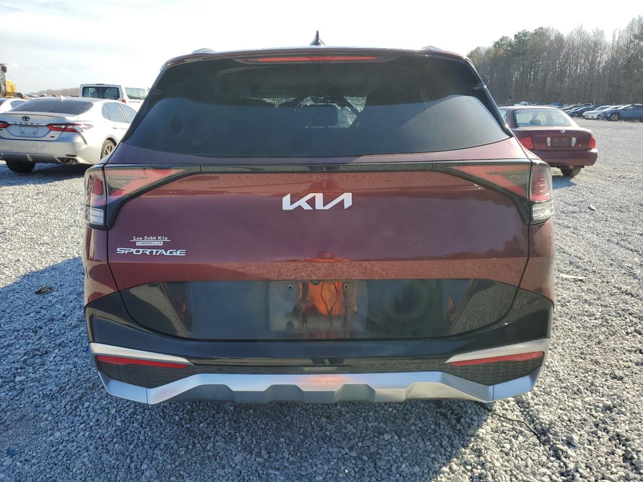 2023 KIA Sportage VIN 5XYK43AF2PG102552 Copart auction photo, front end / undercarriage damage thumbnail 6