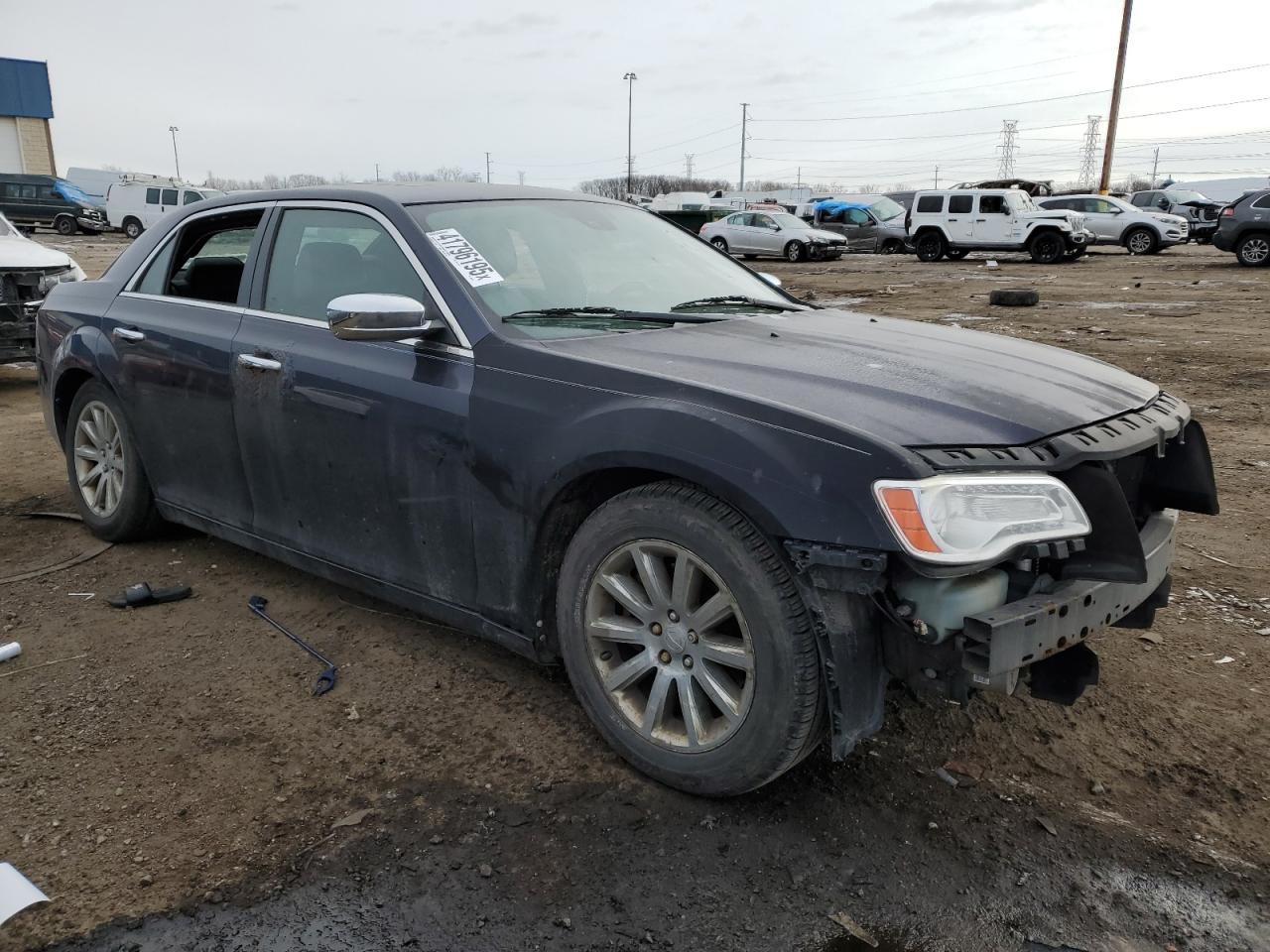 2011 Chrysler 300 VIN 2C3CA6CT3BH567969 Copart auction photo, front end damage thumbnail 4