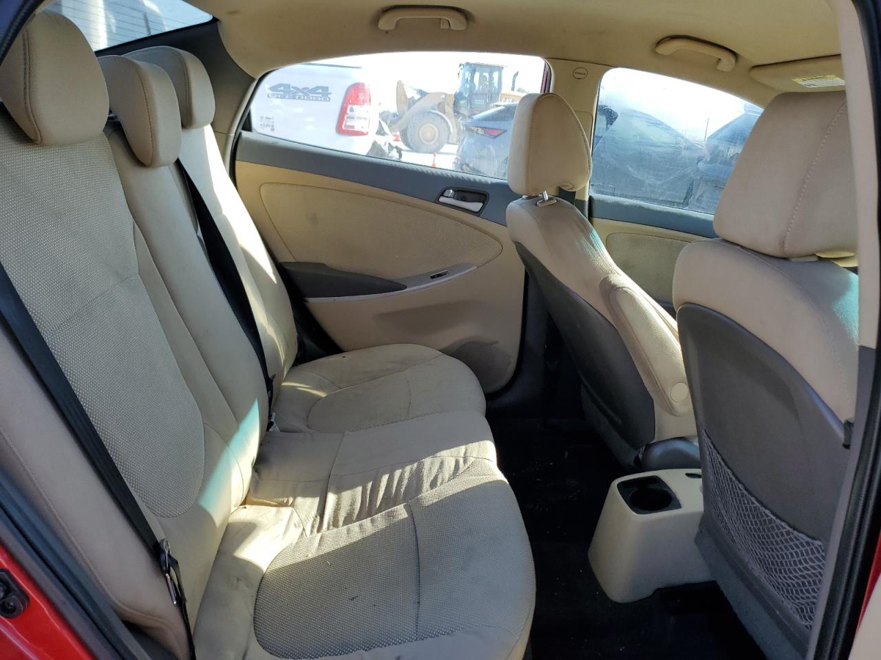 2014 Hyundai Accent VIN KMHCT4AE0EU760608 Copart auction photo, front end damage thumbnail 10