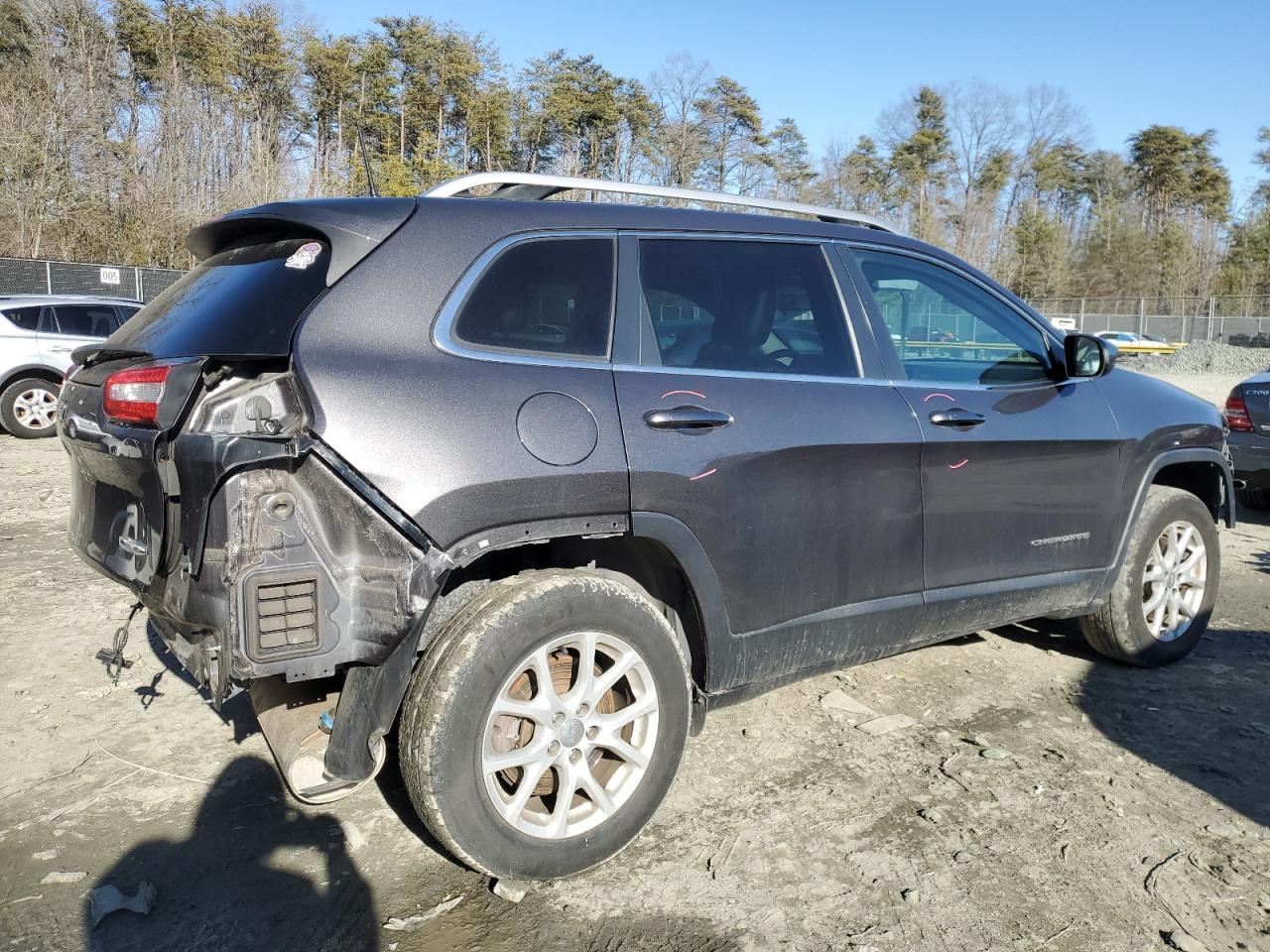 2017 Jeep Grand Cherokee VIN 1C4PJMCB9HW575397 Copart auction photo, front end / rear end damage thumbnail 3