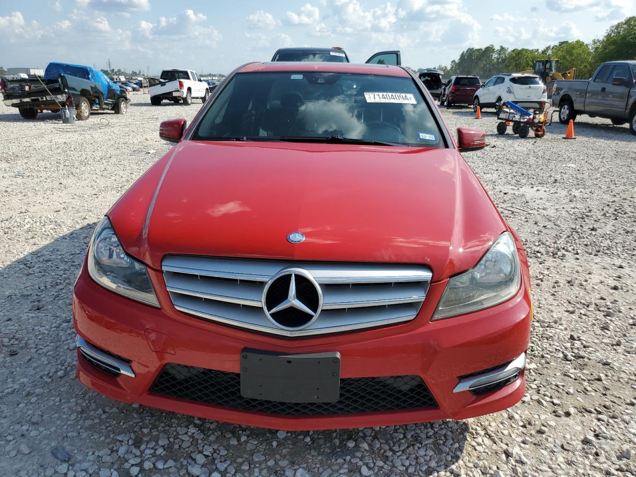 2012 Mercedes-Benz C-klasse VIN WDDGF4HB4CA637472 Copart auction photo, water/flood damage thumbnail 5