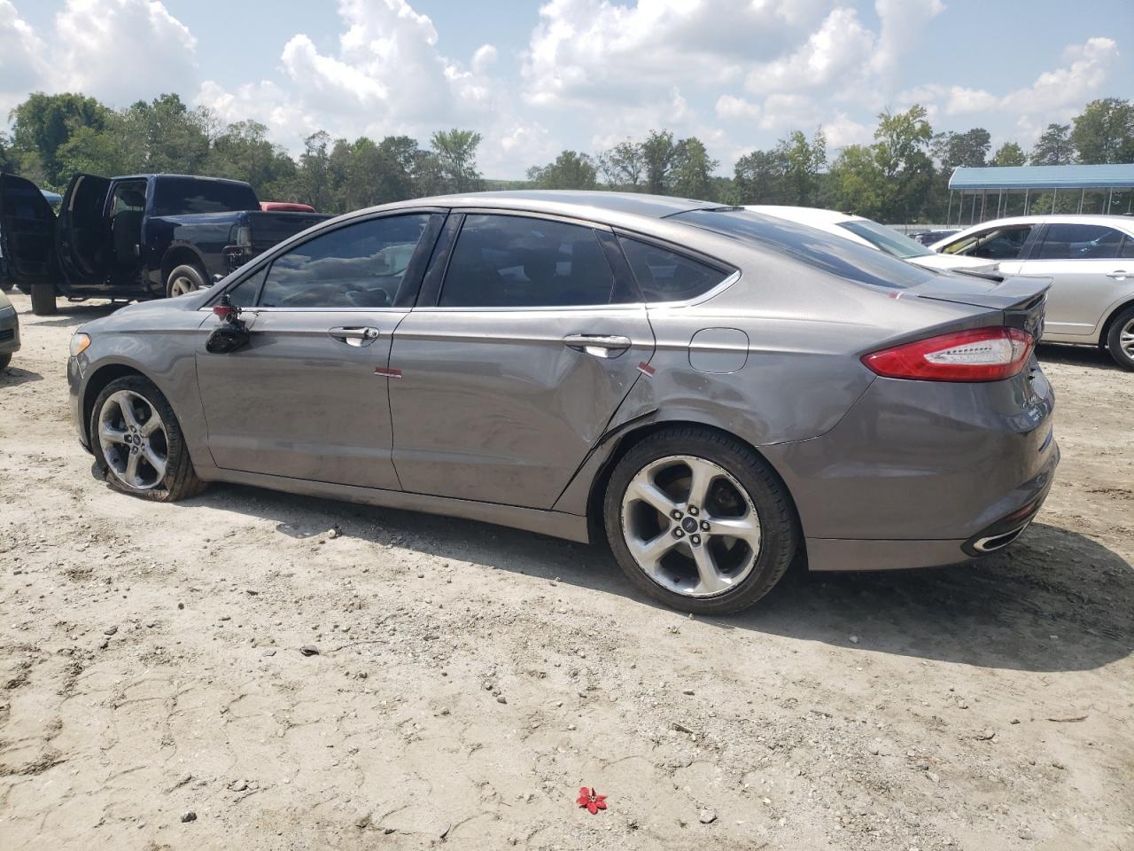 2014 Ford Fusion VIN 3FA6P0H93ER115665 Copart auction photo, all over damage thumbnail 2