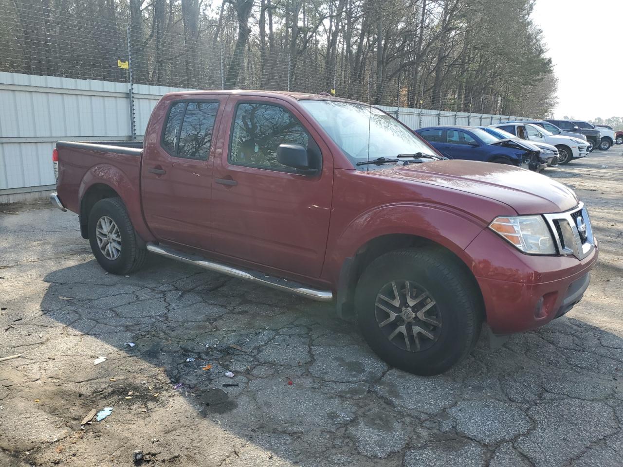 2018 Nissan Navara (Frontier) VIN 1N6AD0EV8JN733413 Copart auction photo, front end damage thumbnail 4