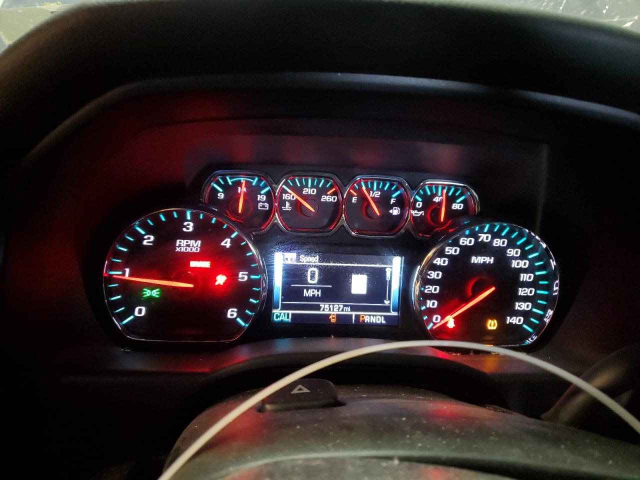 2018 Chevrolet Silverado VIN 3GCPCREC6JG185018 Copart auction photo, all over damage thumbnail 9