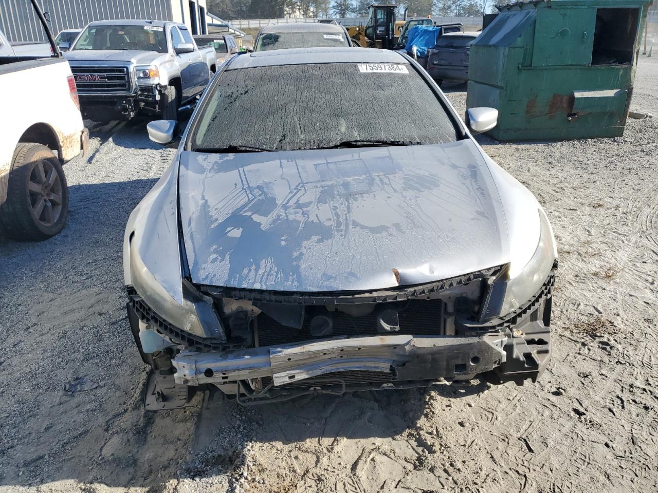2012 Honda Accord VIN 1HGCS1B86CA017501 Copart auction photo, front end damage thumbnail 5