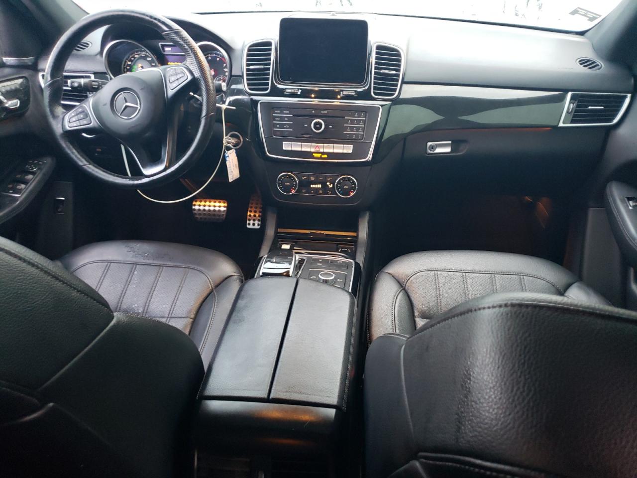 2019 Mercedes-Benz GLE VIN 4JGDA5GBXKB214435 Copart auction photo, rear end / undercarriage damage thumbnail 8