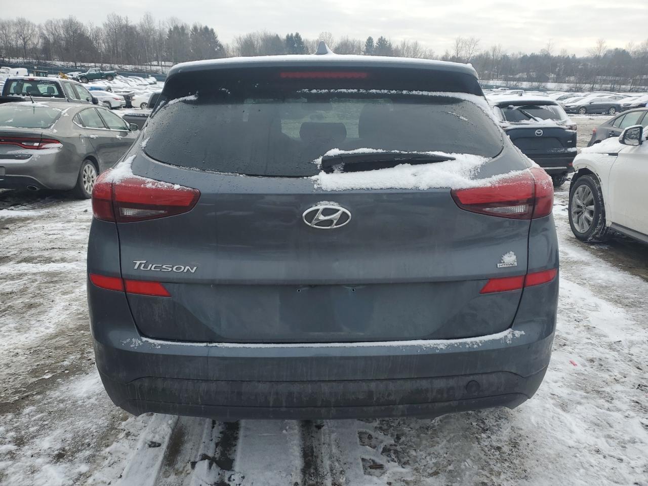 2021 Hyundai Tucson VIN KM8J2CA47MU345750 Copart auction photo, side / minor dent/scratches damage thumbnail 6