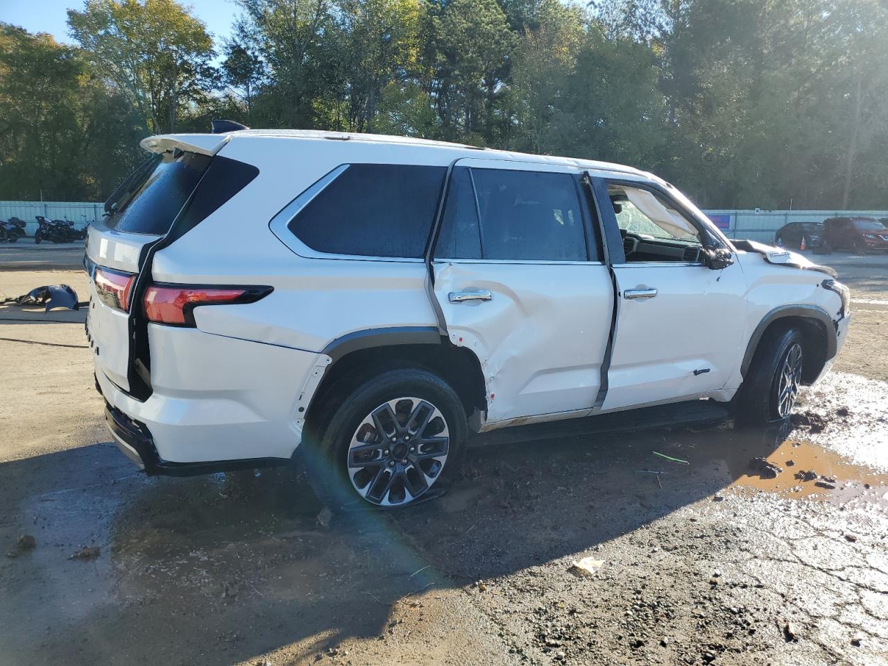 2024 Toyota Sequoia VIN 7SVAAAAA5RX003159 Copart auction photo, rollover damage thumbnail 3