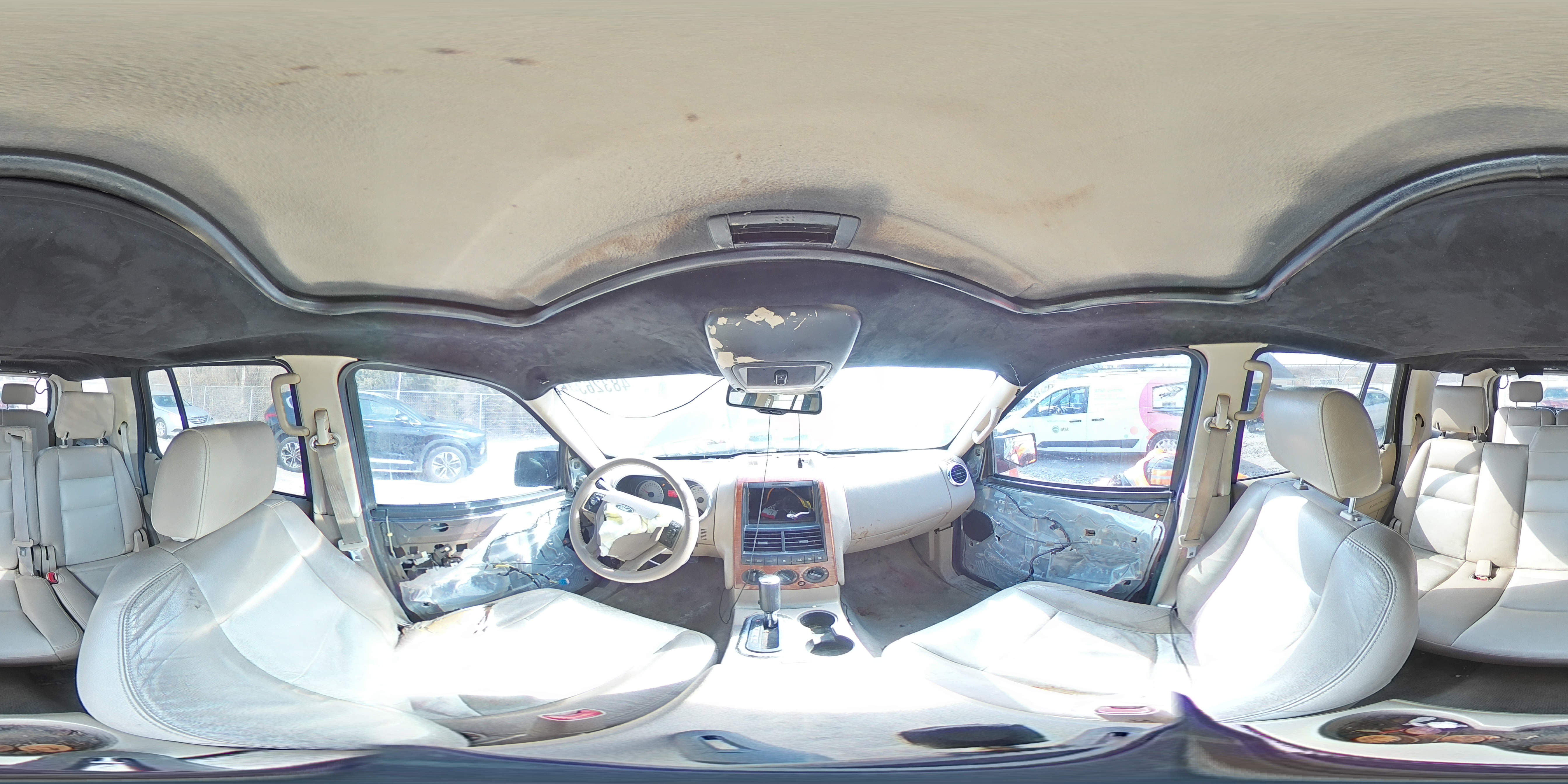 2008 Ford Explorer VIN 1FMEU74E78UB35730 Copart auction photo, front end / rear end damage thumbnail 13