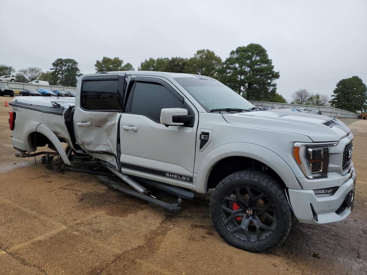 2023 Ford F-150 VIN 1FTFW1E55PFA80647 Copart auction photo, side / undercarriage damage thumbnail 4
