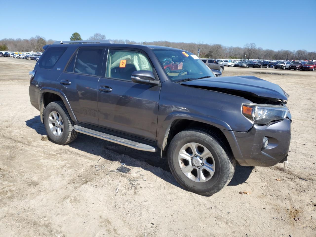 2016 Toyota 4Runner VIN JTEBU5JR6G5384401 Copart auction photo, front end / minor dent/scratches damage thumbnail 4
