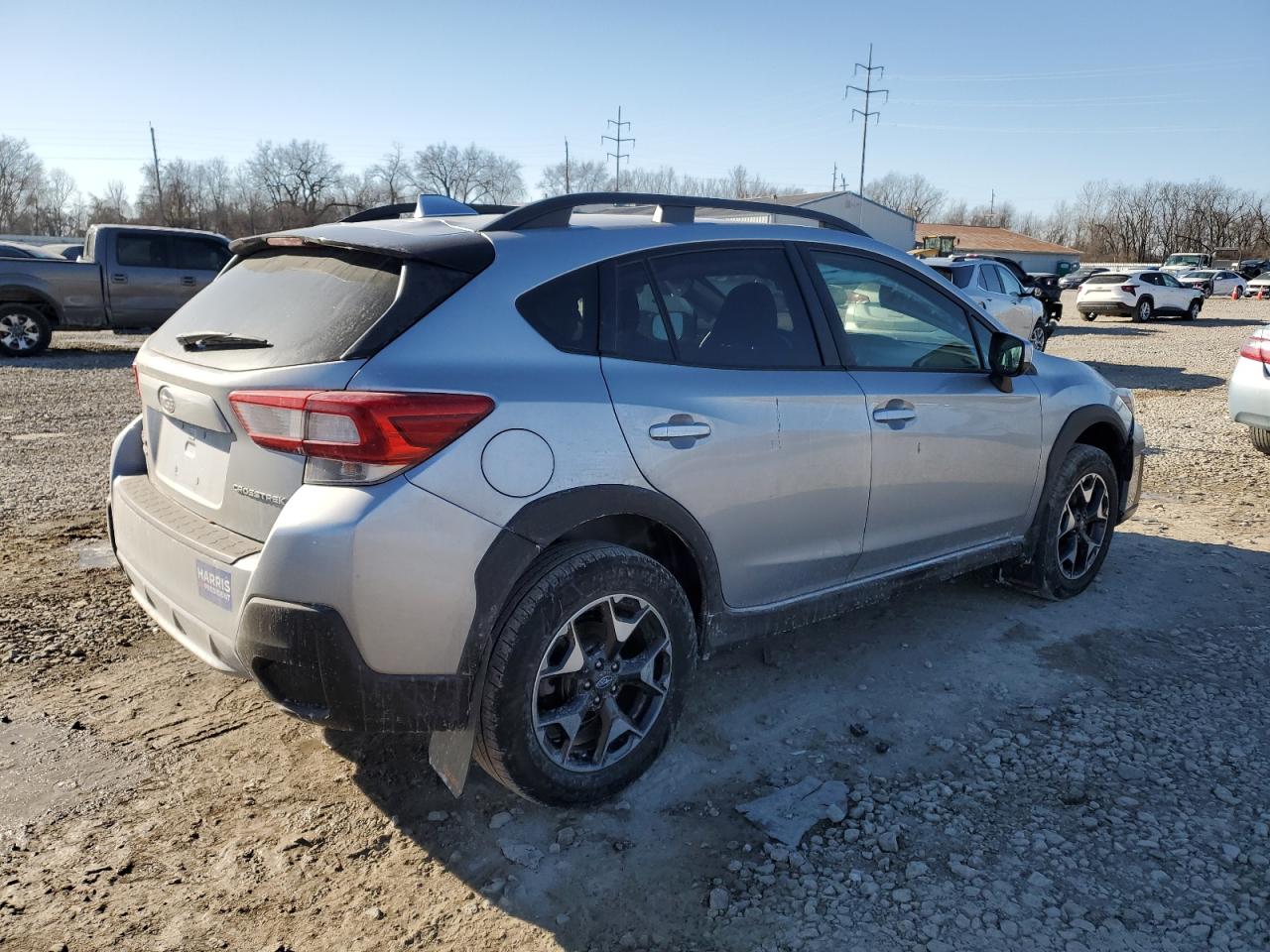 2019 Subaru XV VIN JF2GTAEC9KH342082 Copart auction photo, front end / side damage thumbnail 3