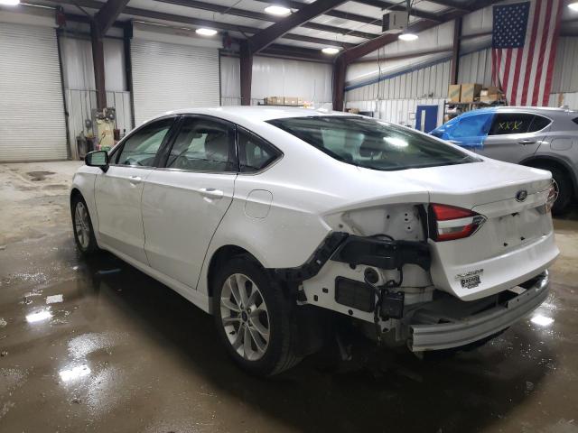 2020 Ford Fusion VIN 3FA6P0H74LR129120 Copart auction photo, rear end damage thumbnail 2