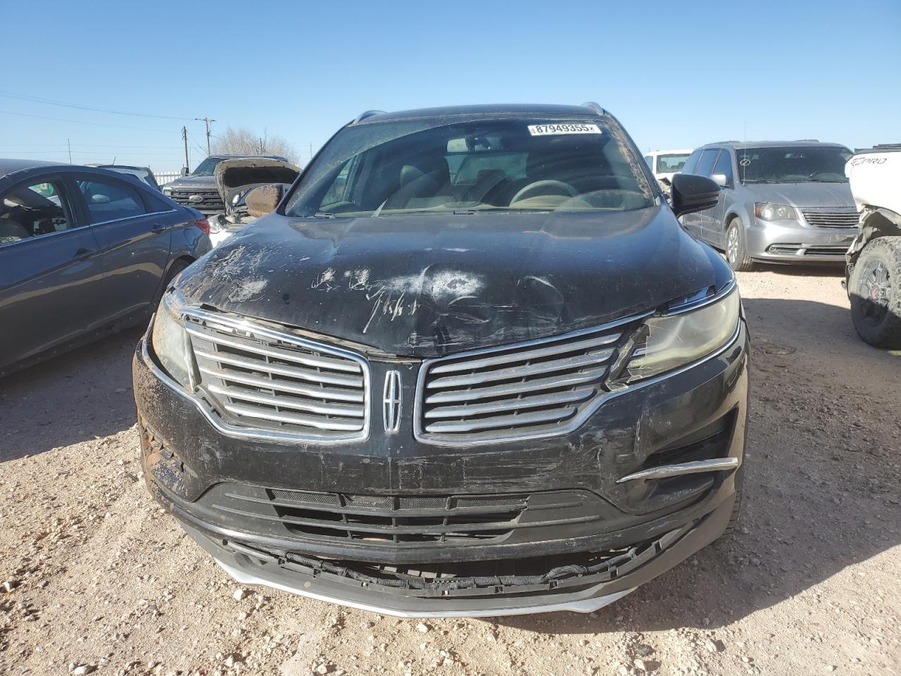 2018 Lincoln MKC VIN 5LMCJ1C9XJUL08810 Copart auction photo, front end damage thumbnail 5