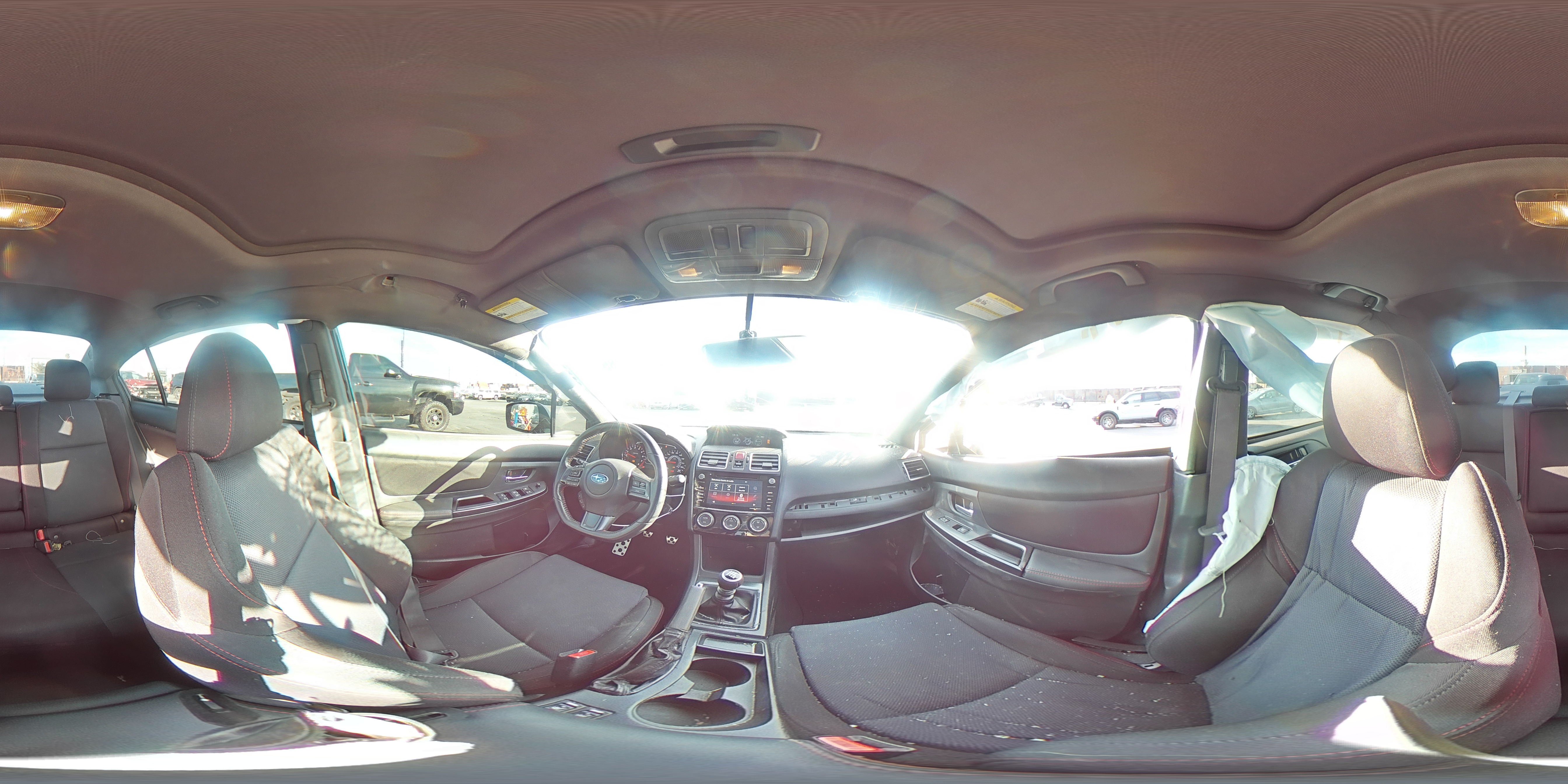 2018 Subaru WRX VIN JF1VA1C69J9836370 Copart auction photo, side / front end damage thumbnail 12