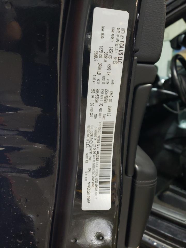 2015 Jeep Grand Cherokee VIN 1C4RJEAG9FC872732 Copart auction photo, mechanical damage thumbnail 13