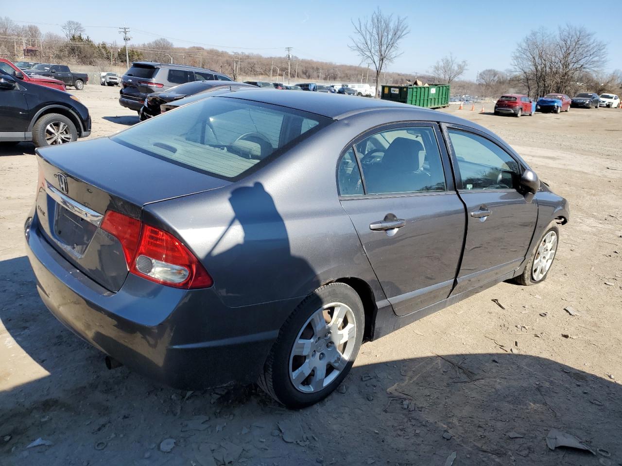 2009 Honda Civic VIN 2HGFA16599H368686 Copart auction photo, front end damage thumbnail 3