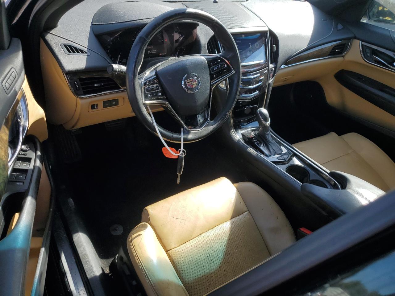 2014 Cadillac ATS VIN 1G6AB5SX4E0102224 Copart auction photo, normal wear damage thumbnail 8