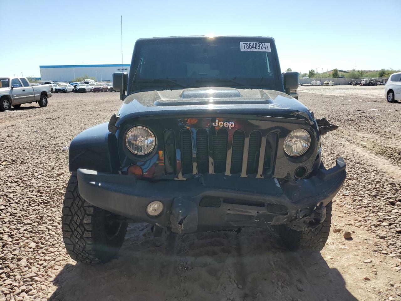 2012 Jeep Wrangler VIN 1C4BJWFG7CL235740 Copart auction photo, front end damage thumbnail 5
