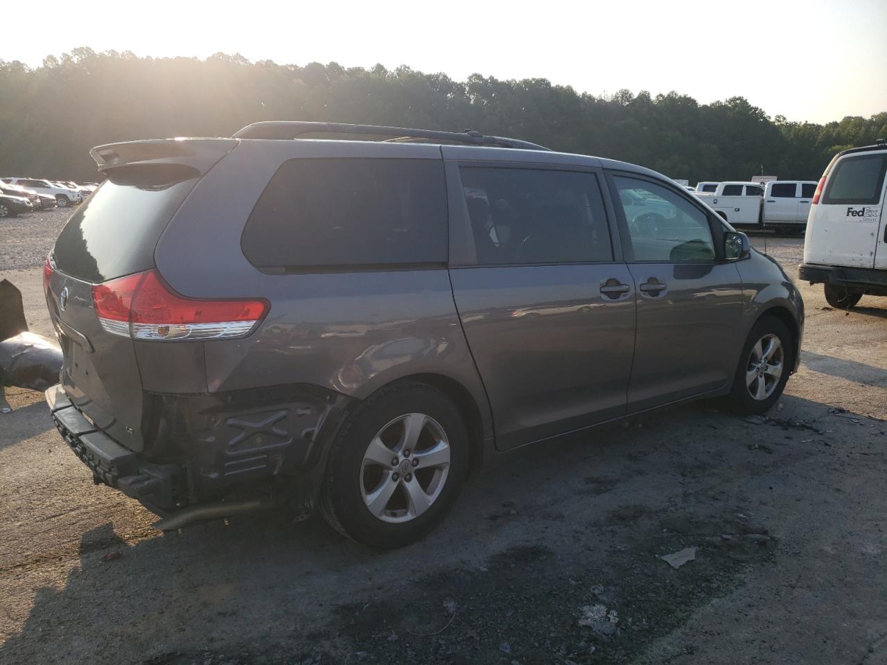2011 Toyota Sienna VIN 5TDKK3DC5BS116741 Copart auction photo, all over damage thumbnail 3