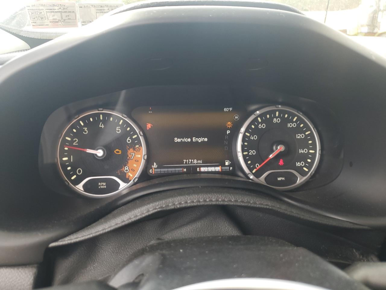 2016 Jeep Renegade VIN ZACCJBDT7GPD23914 Copart auction photo, all over damage thumbnail 9