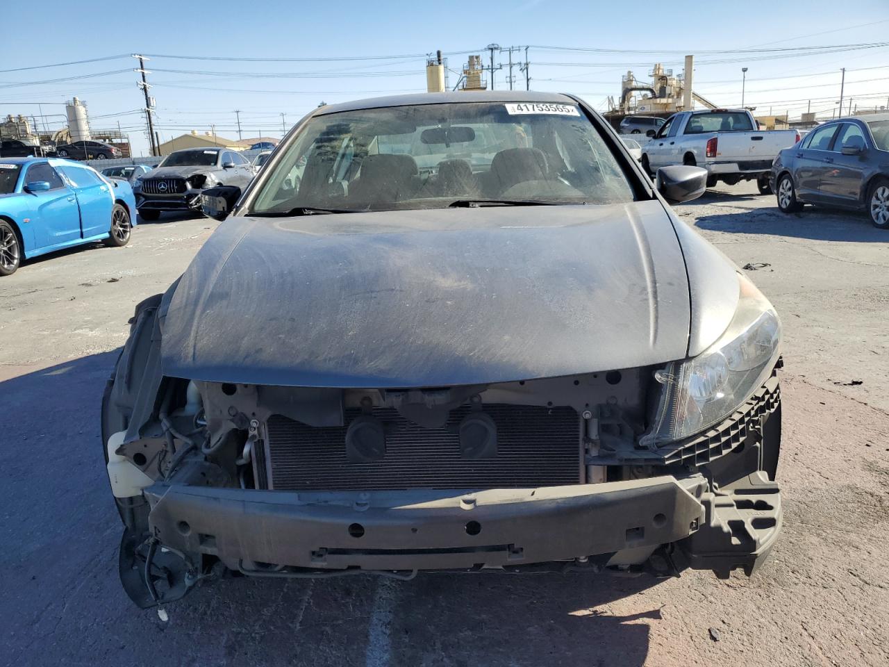 2012 Honda Accord VIN 1HGCP2F37CA240863 Copart auction photo, front end / side damage thumbnail 5